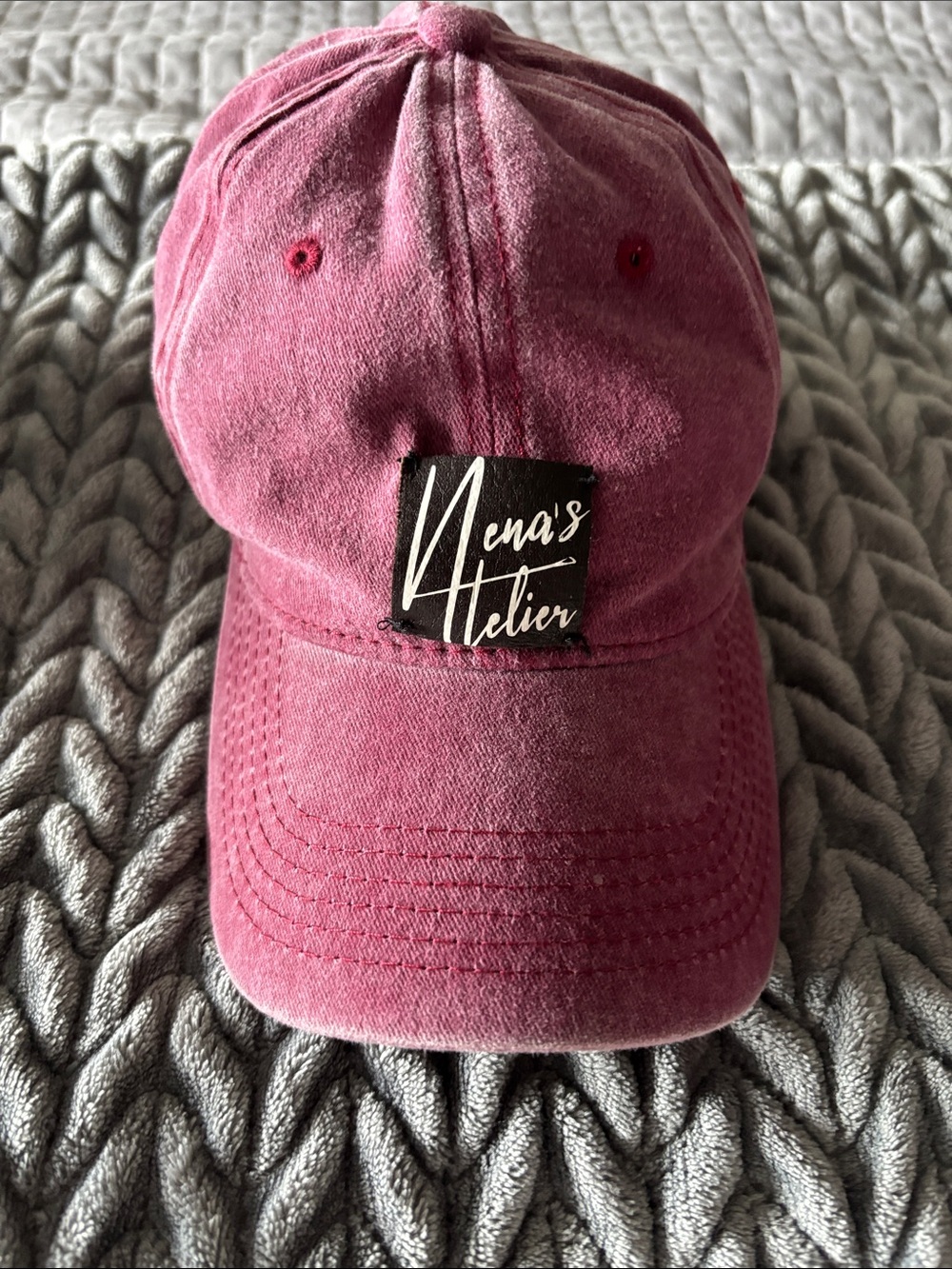 Dusty Rose Baseball Cap - Casual Everyday Hat